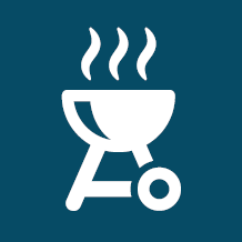 icon barbecue cleaning