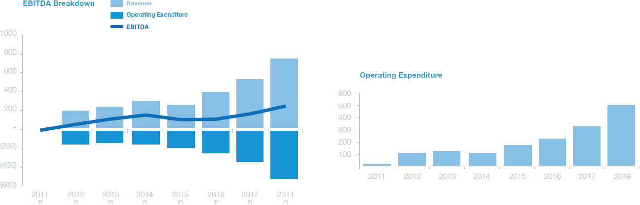 revenue projections7
